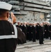 George Washington Shifts to Cold Weather Uniforms