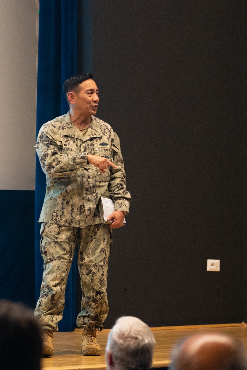 NAVFAC EURAFCENT Hold s All Hands Call