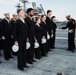 George Washington Shifts to Cold Weather Uniforms