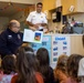 Quantico Fire and Emergency Services reads books to children during fire prevention week