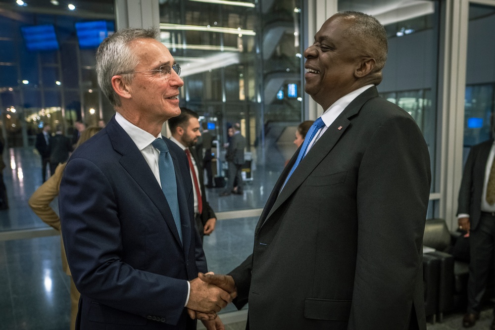 SECDEF Austin Attends NATO Ministerial’s in Brussels