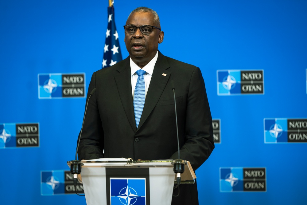 SECDEF Austin Attends NATO Ministerial’s in Brussels