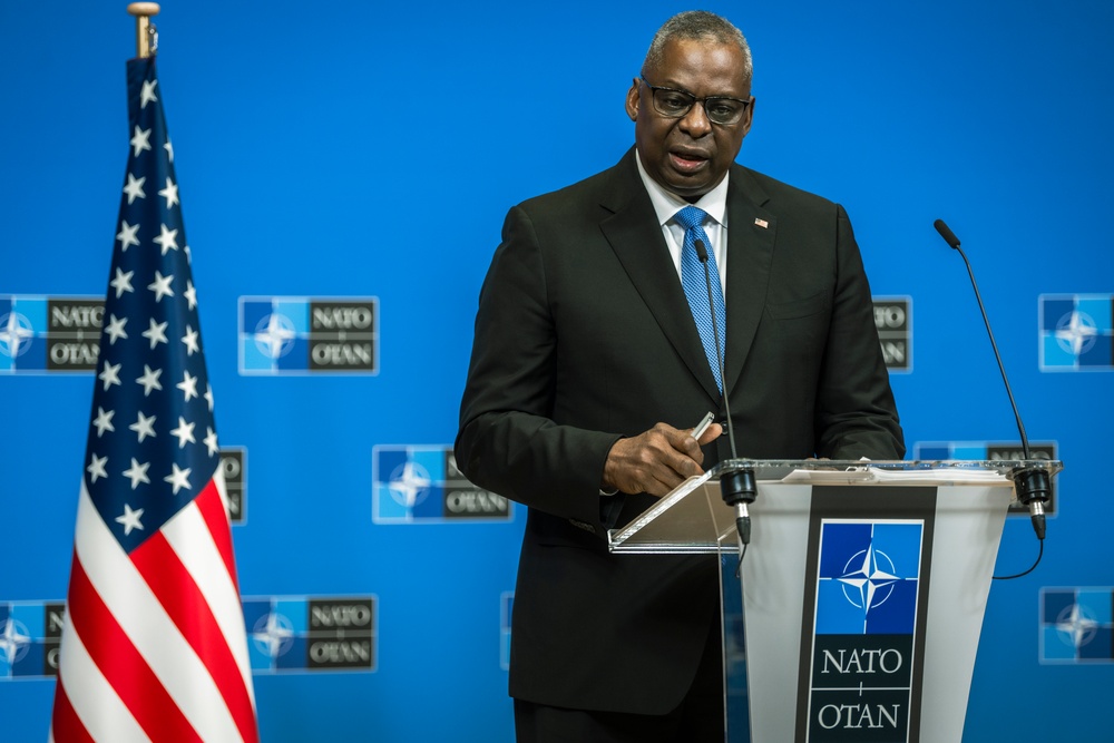 SECDEF Austin Attends NATO Ministerial’s in Brussels