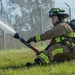 Minot AFB Fire Department executes fire drill