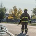 Minot AFB Fire Department executes fire drill