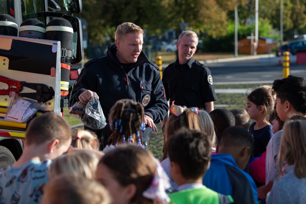 Wiesbaden Elementary School observes fire prevention week