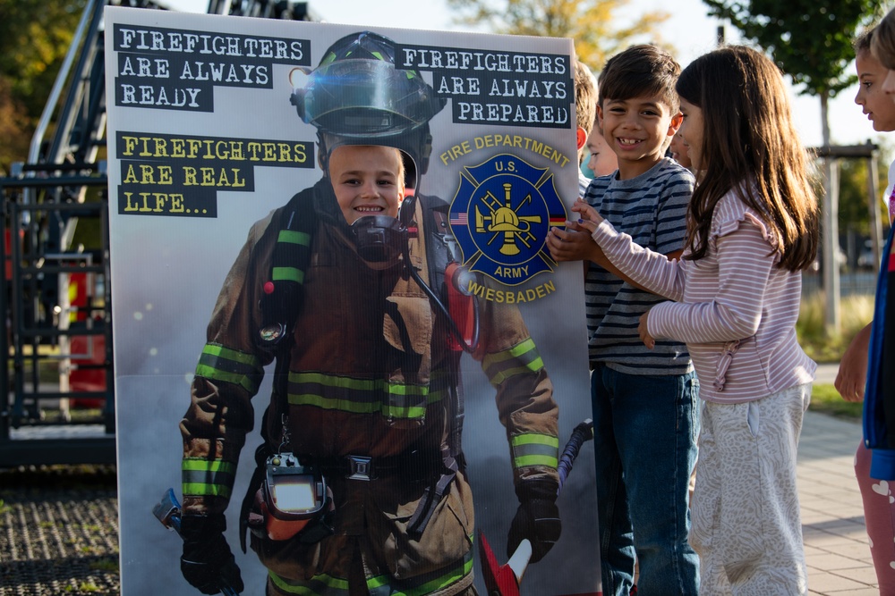 Wiesbaden Elementary School observes fire prevention week