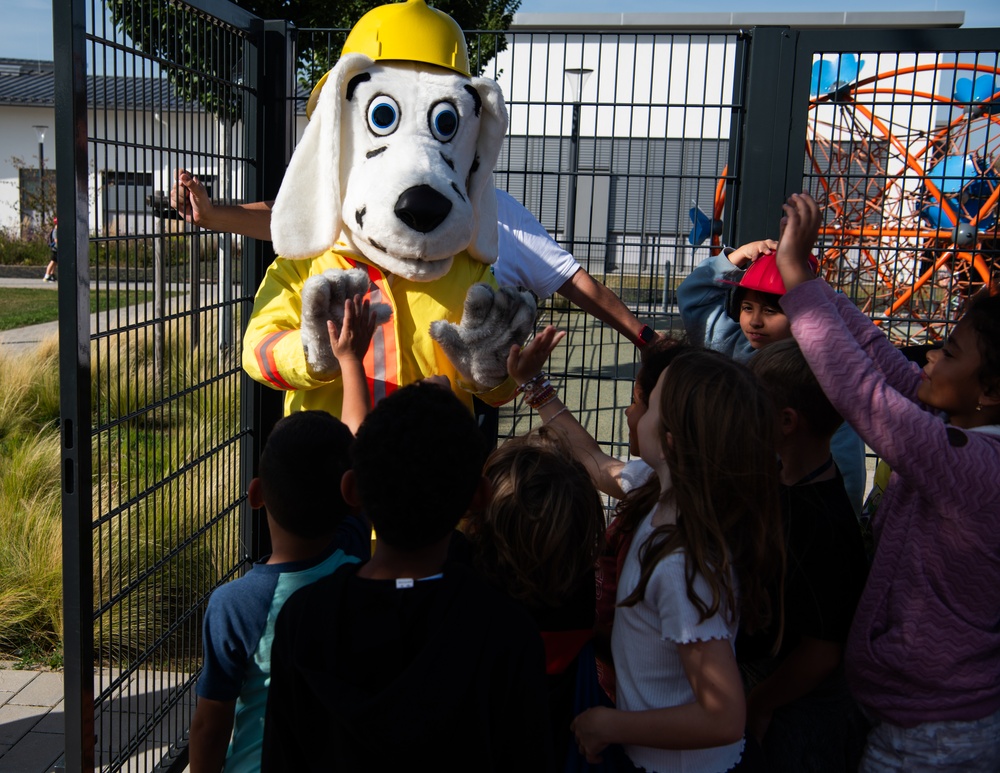 Wiesbaden Elementary School observes fire prevention week