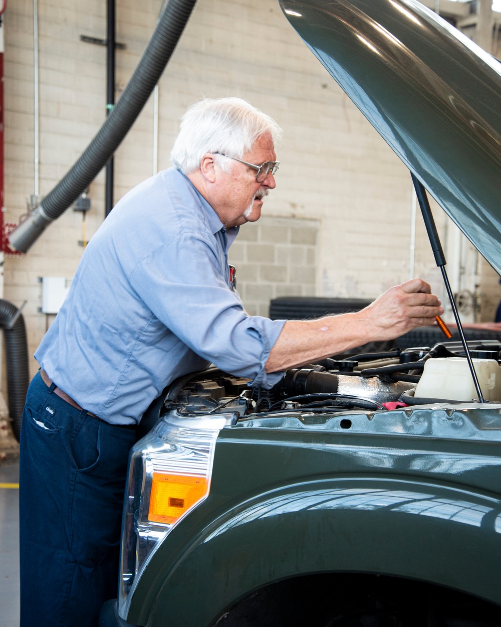 Buses to bulldozers: Vehicle management literally drives the force