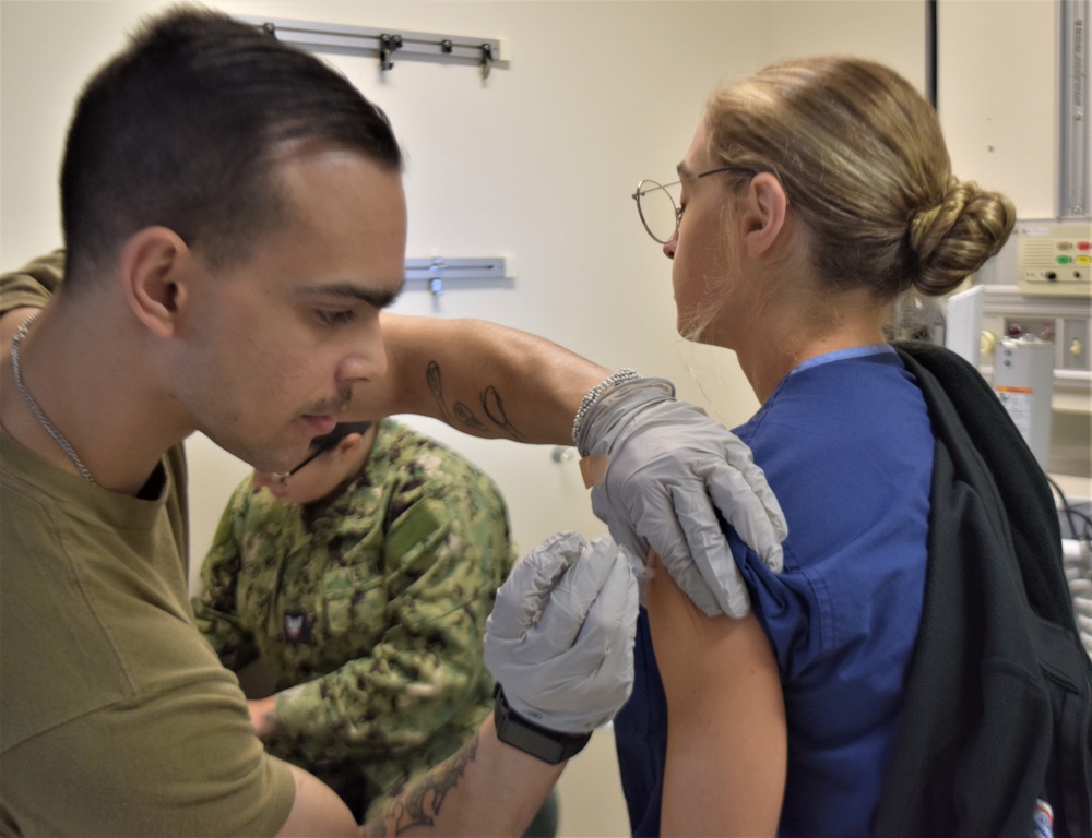 Naval Hospital Bremerton Ensures Seasonal Flu is Nothing to Sneeze at