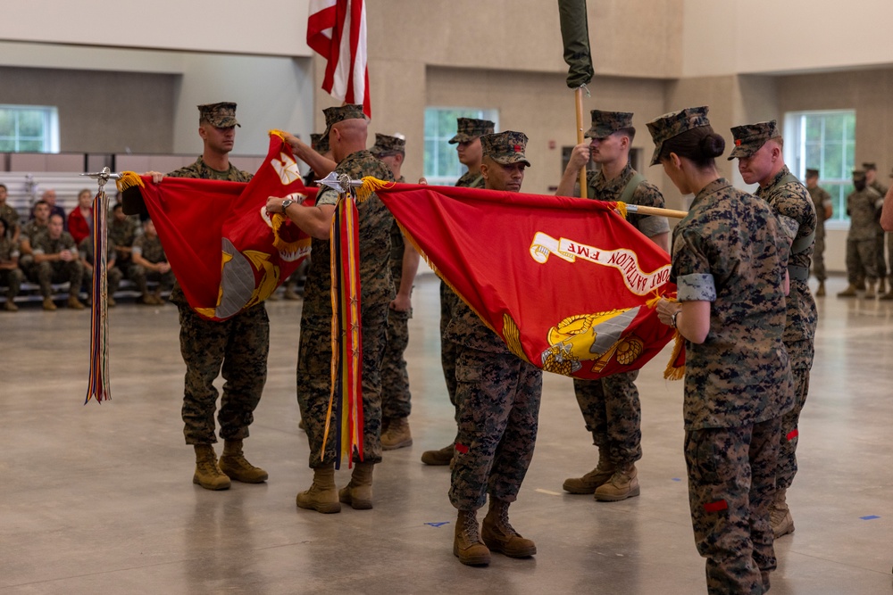 2nd Marine Logistics Group Conducts a Deactivation, Activation and Redesignation Ceremony