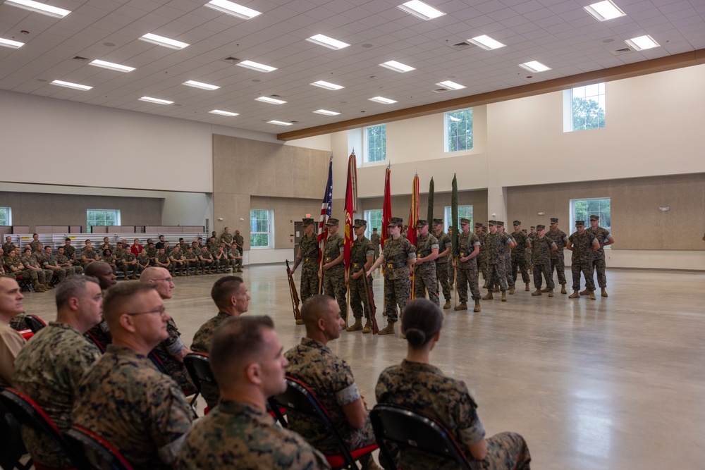 2nd Marine Logistics Group Conducts a Deactivation, Activation and Redesignation Ceremony