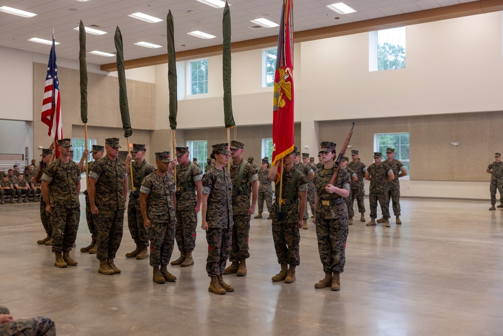 2nd Marine Logistics Group Conducts a Deactivation, Activation and Redesignation Ceremony