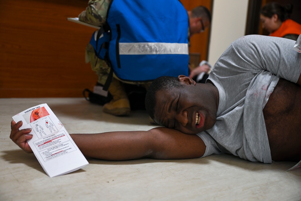 39th MDG conducts &quot;Ready Eagle&quot; mission readiness exercise