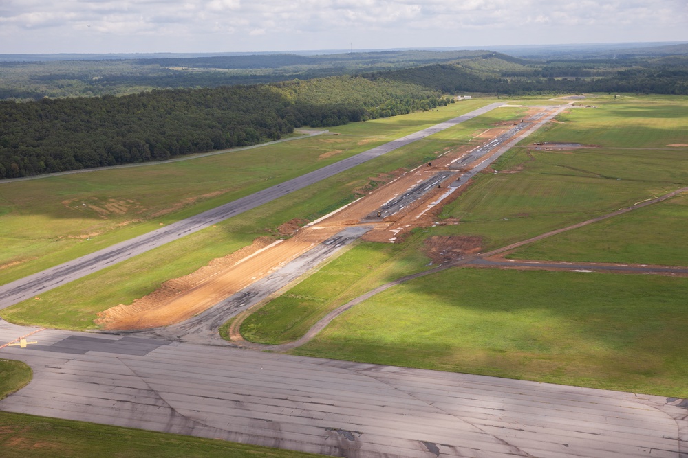 Construction continues on All American Landing Zone