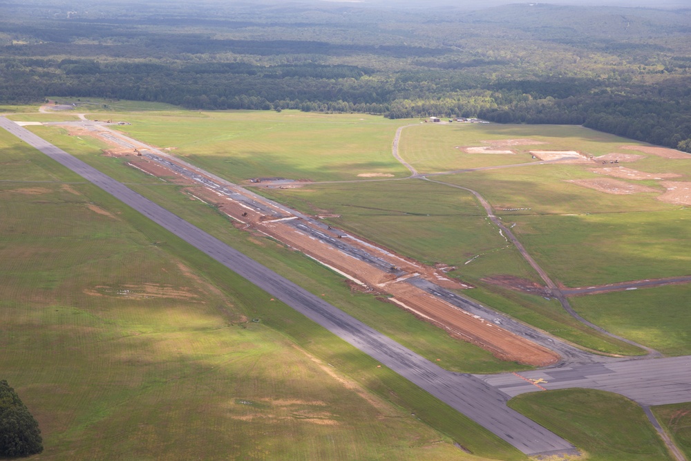 Construction continues on All American Landing Zone