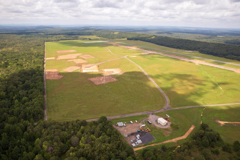 Construction continues on All American Landing Zone