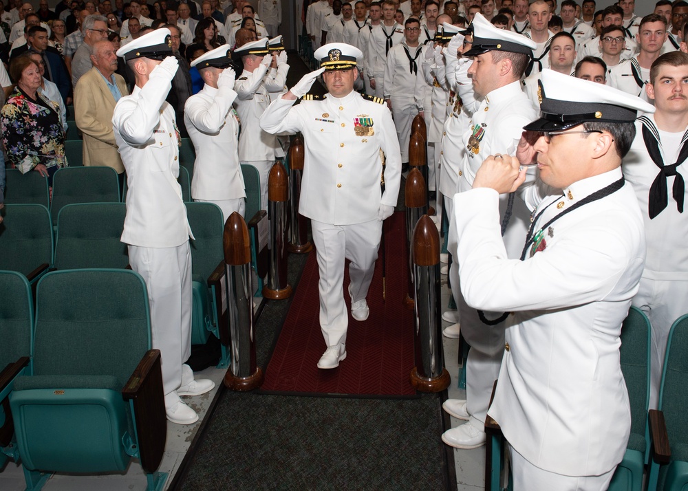 USS Jimmy Carter Change of Command