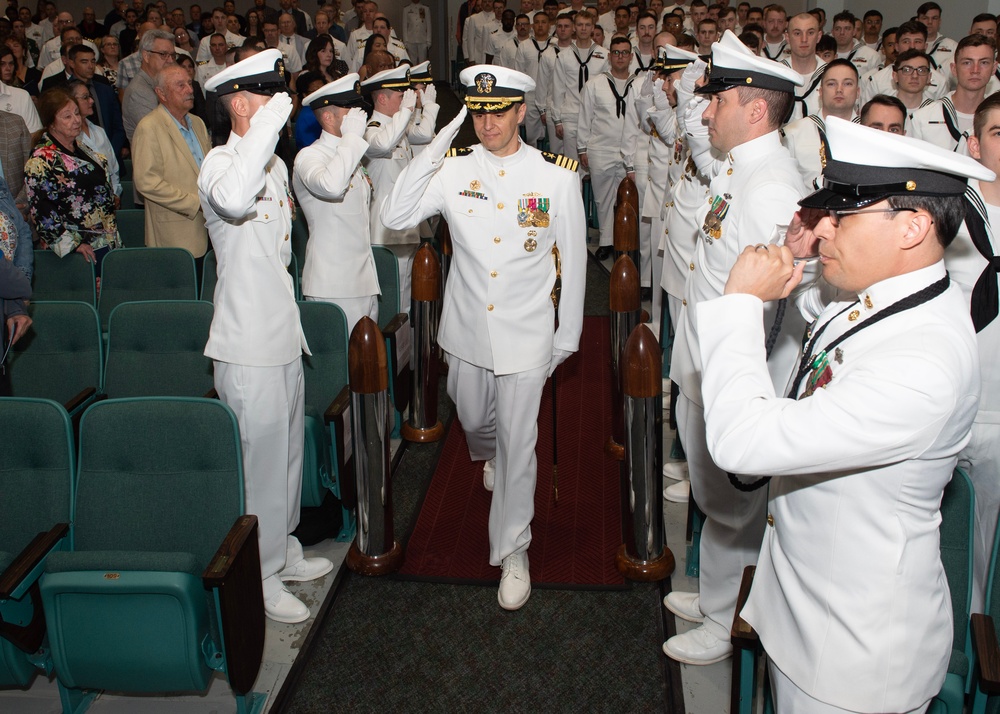 USS Jimmy Carter Change of Command