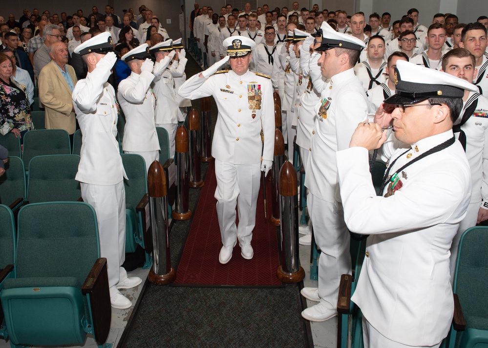 USS Jimmy Carter Change of Command