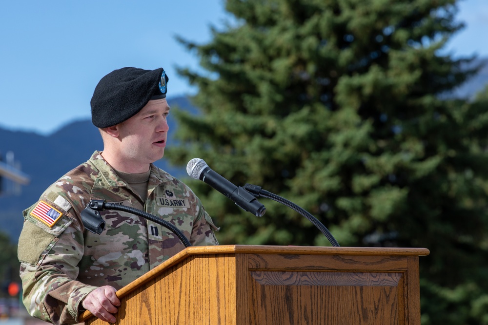 573rd Movement Control Team Change of Command Ceremony