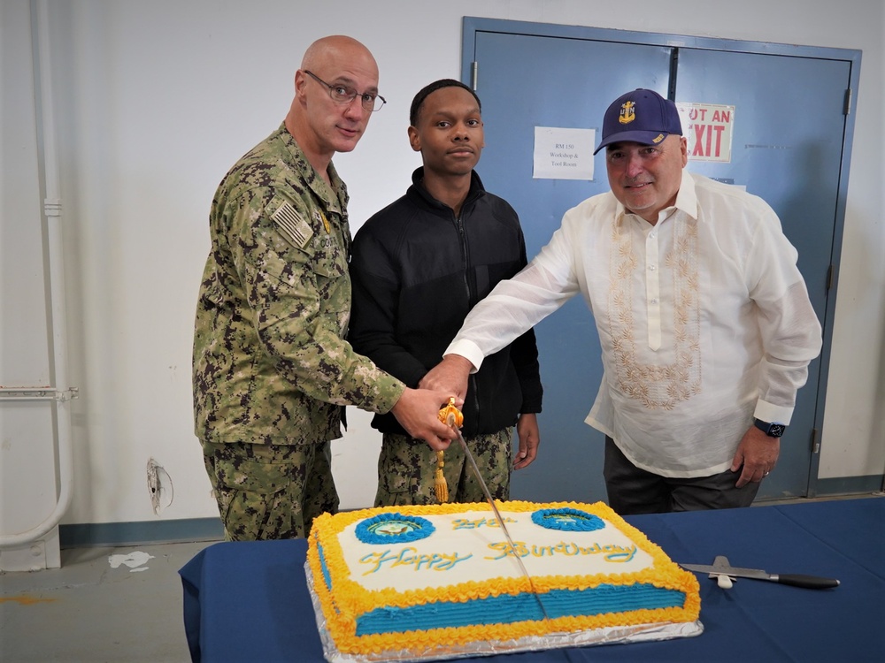 Naval Station Newport Celebrates Navy's 248th Birthday