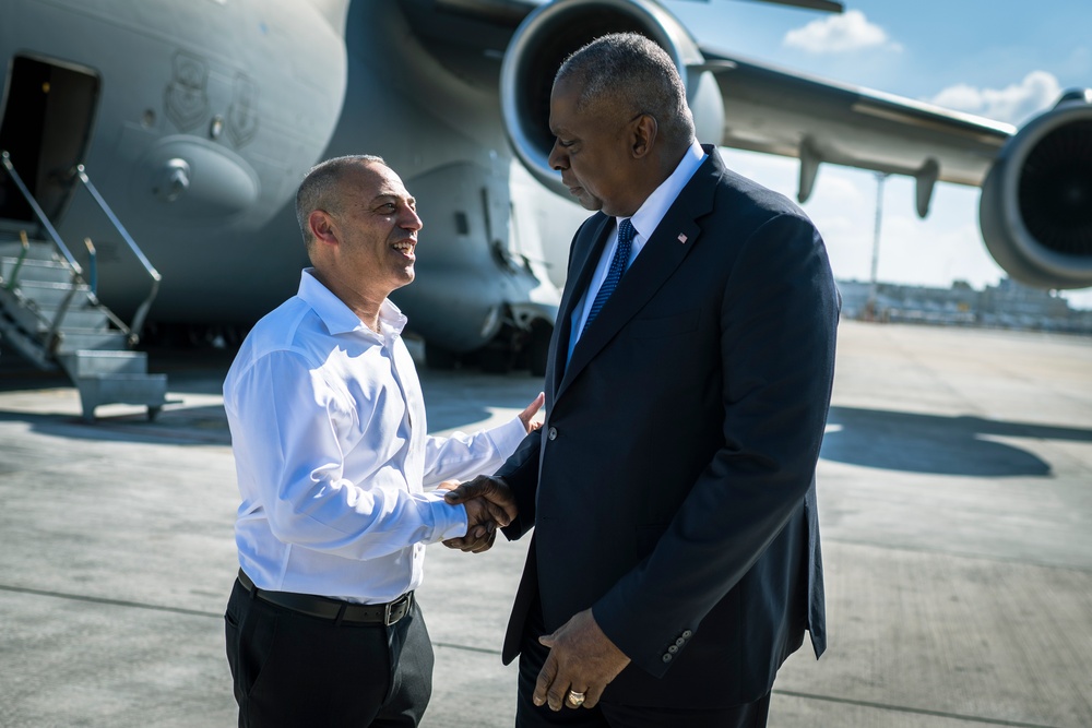 SECDEF Visits Israel