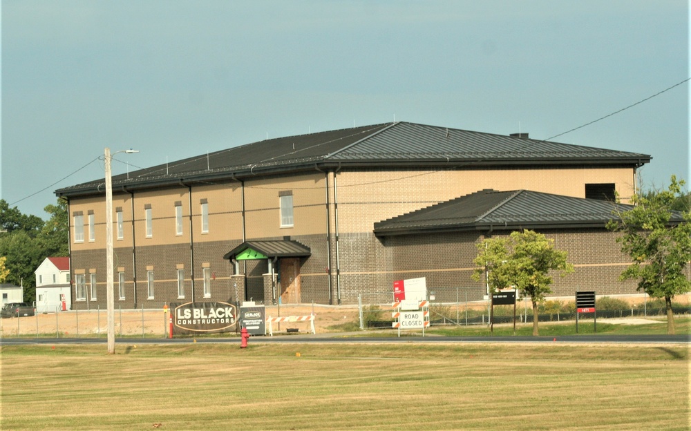 Construction operations of $11.96 million transient training brigade headquarters at Fort McCoy