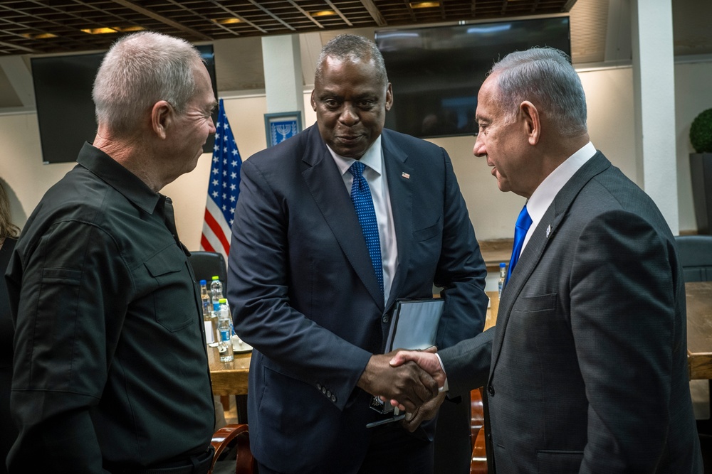 SECDEF Visits Israel