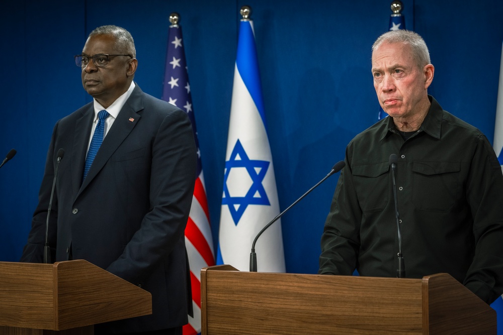 SECDEF Visits Israel