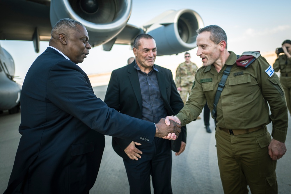 SECDEF Visits Israel