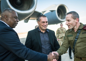 SECDEF Visits Israel