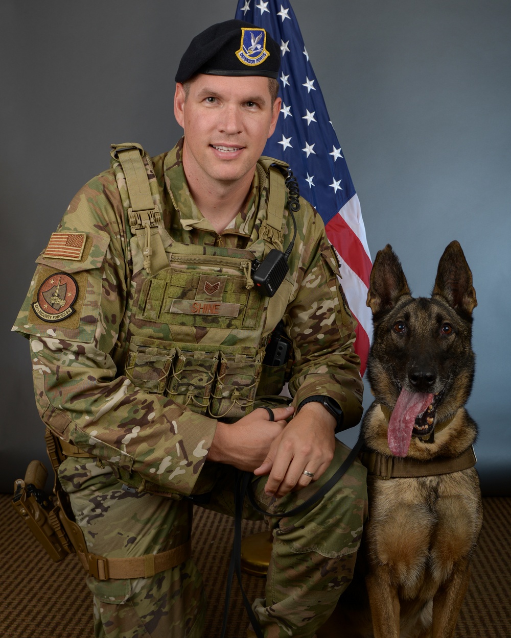 The dedication of Defenders, K-9 partners