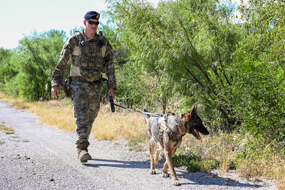 The dedication of Defenders, K-9 partners