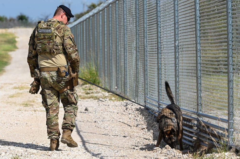 The dedication of Defenders, K-9 partners