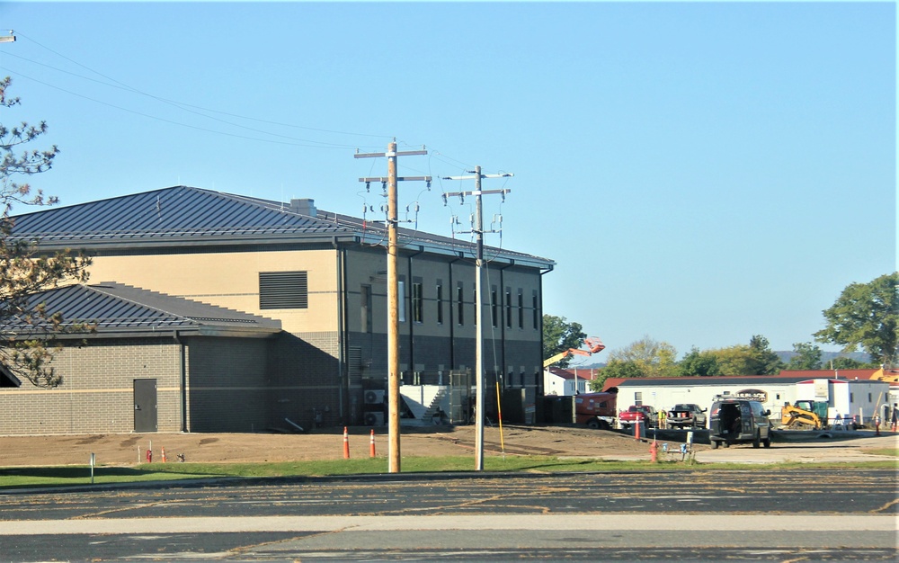 Construction operations of $11.96 million transient training brigade headquarters at Fort McCoy