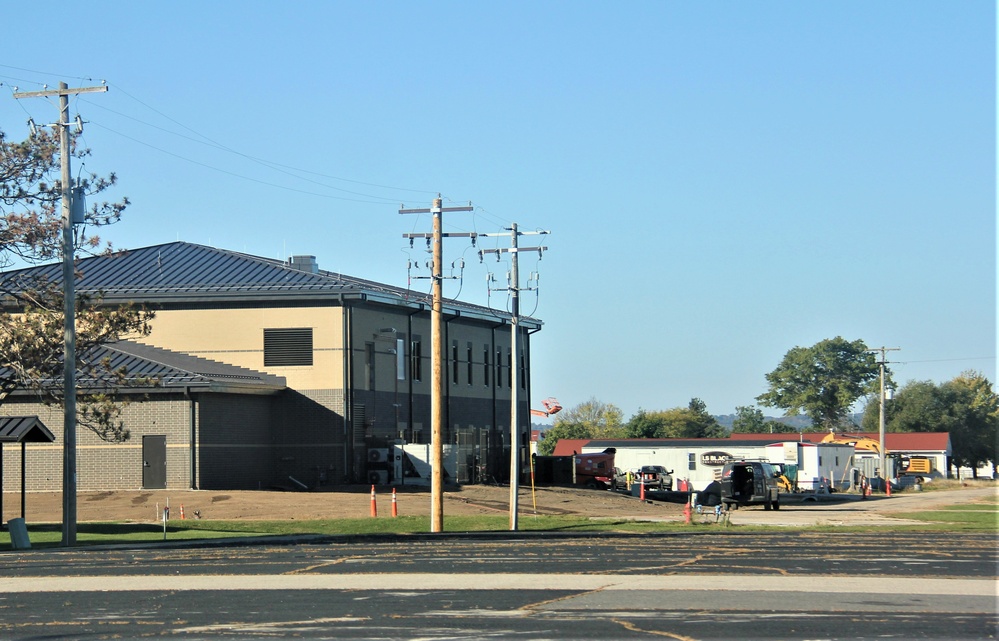 Construction operations of $11.96 million transient training brigade headquarters at Fort McCoy