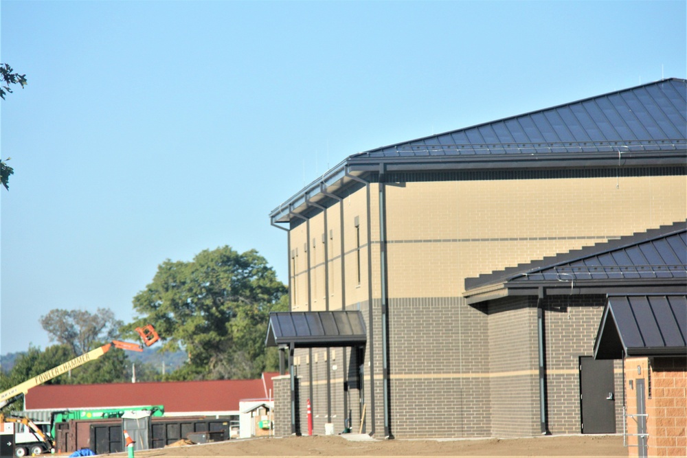 Construction operations of $11.96 million transient training brigade headquarters at Fort McCoy