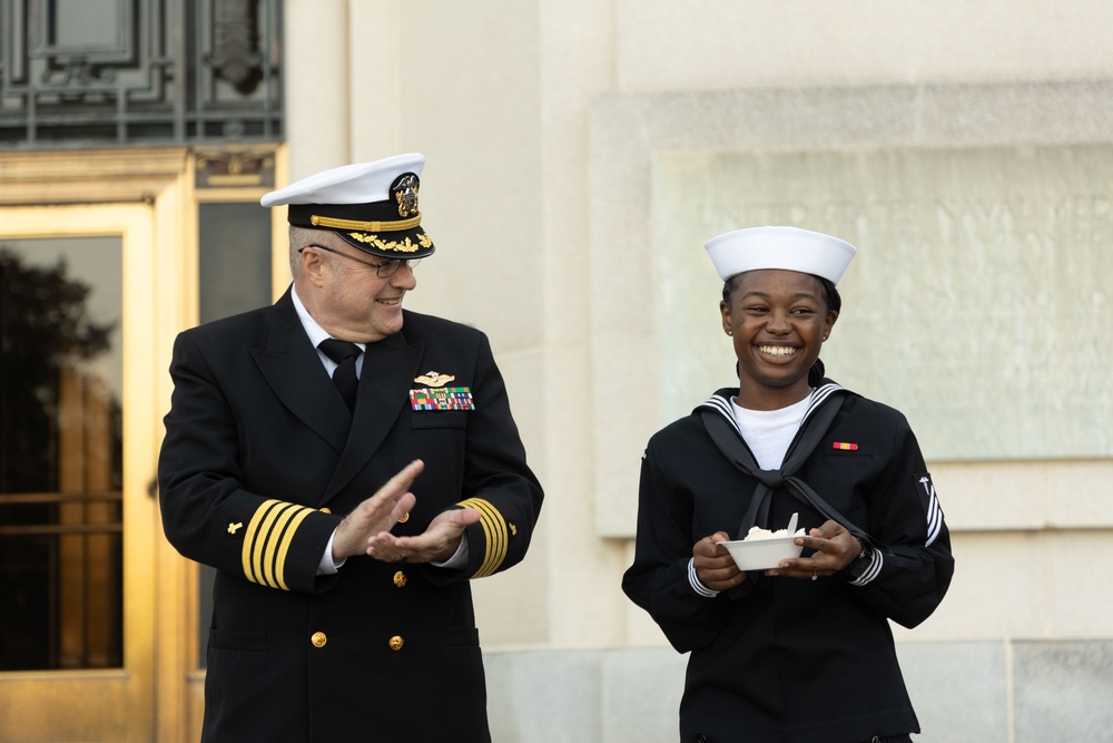 Walter Reed Celebrates the Navy's 248th Birthday