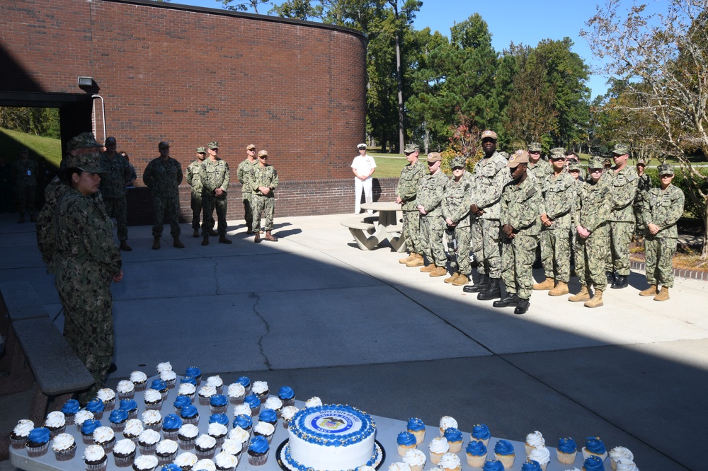 NMCCL Celebrates the Navy's 248th birthday