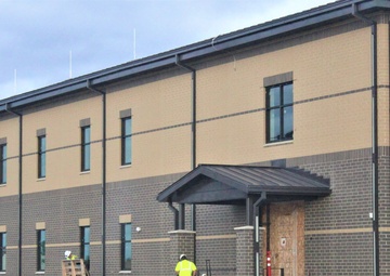 Construction operations of $11.96 million transient training brigade headquarters at Fort McCoy