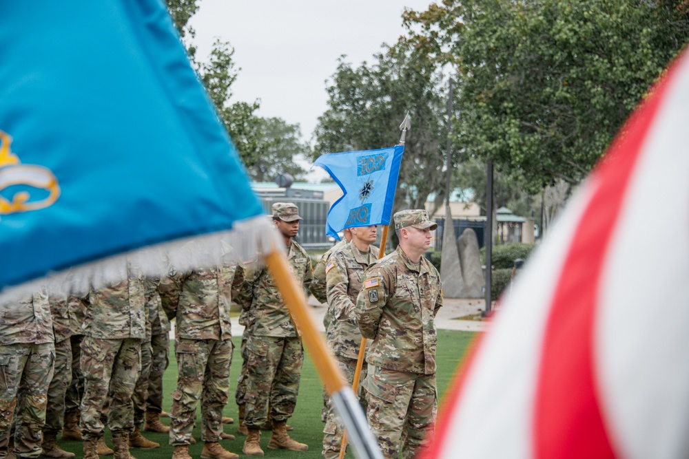 Headquarters Detachment 103rd Intelligence Electronic Warfare Battalion Battalion Change of Command Change of command