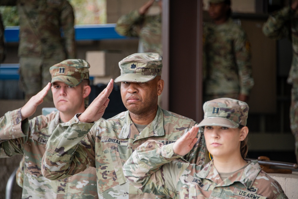 Headquarters Detachment 103rd Intelligence Electronic Warfare Battalion Battalion Change of Command Change of command