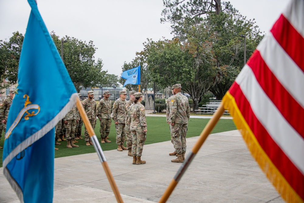 Headquarters Detachment 103rd Intelligence Electronic Warfare Battalion Battalion Change of Command Change of command