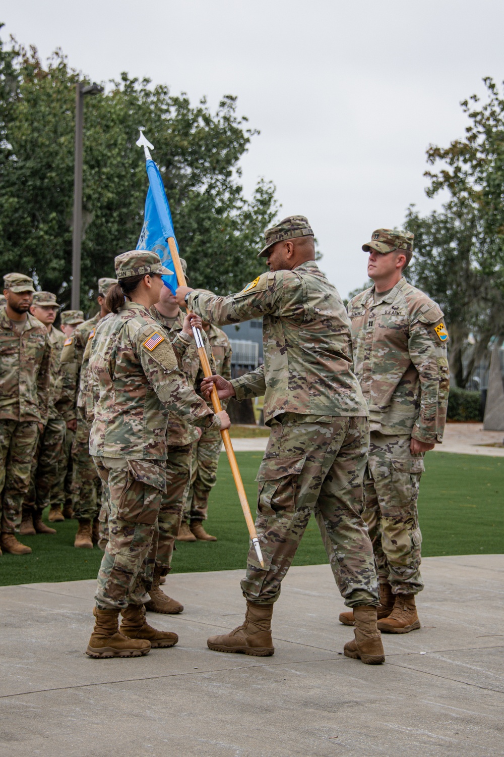 Headquarters Detachment 103rd Intelligence Electronic Warfare Battalion Battalion Change of Command Change of command