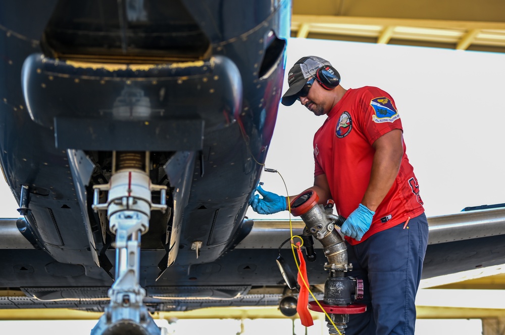 Laughlin maximizes T-6 operations during surge week