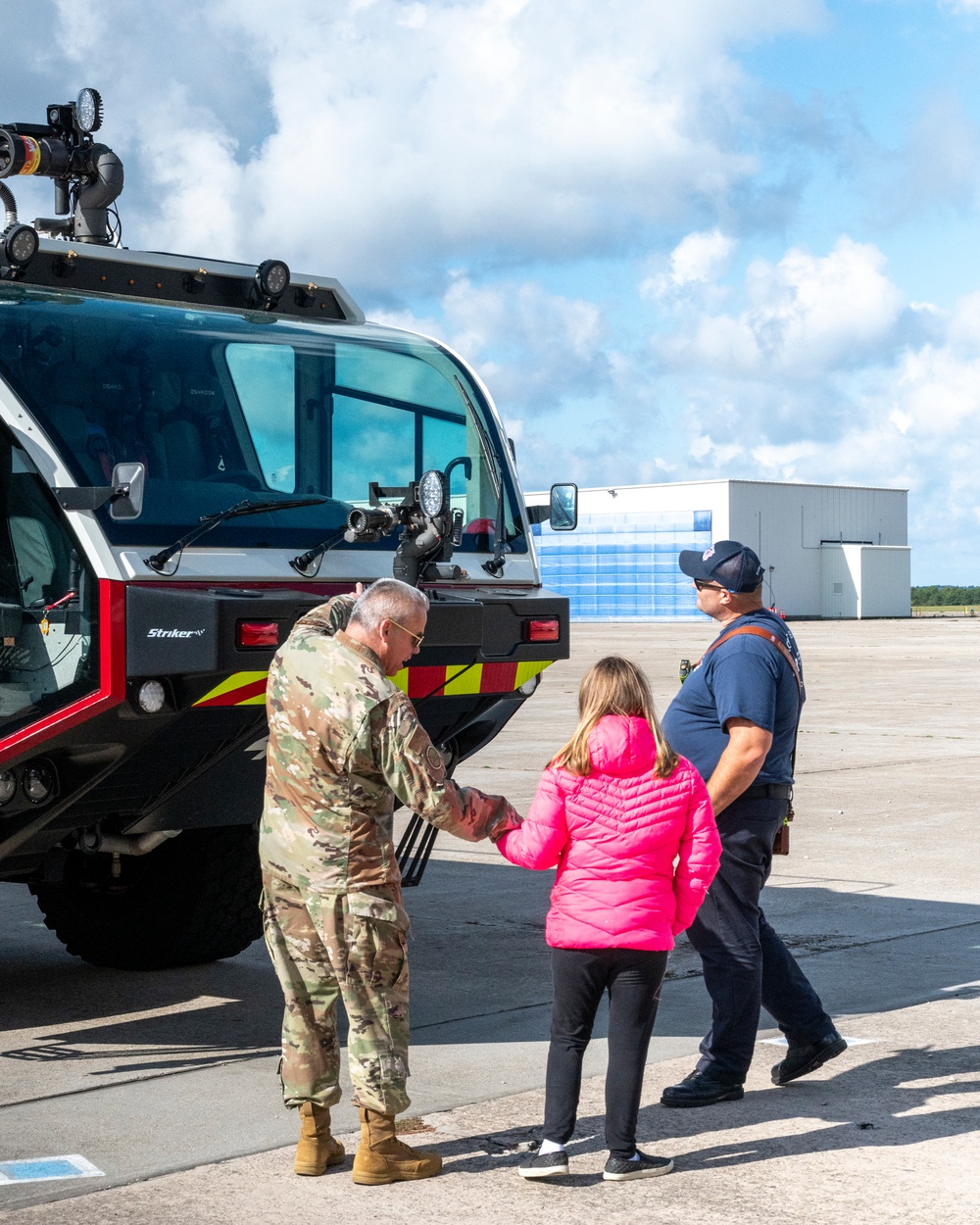 Joint Base Cape Cod Welcomes Latham Centers Students to be ‘Airmen for a Day’