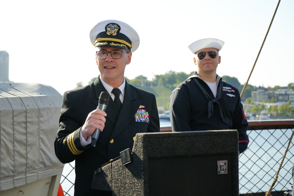 CWA-67 Navy Birthday Ceremony