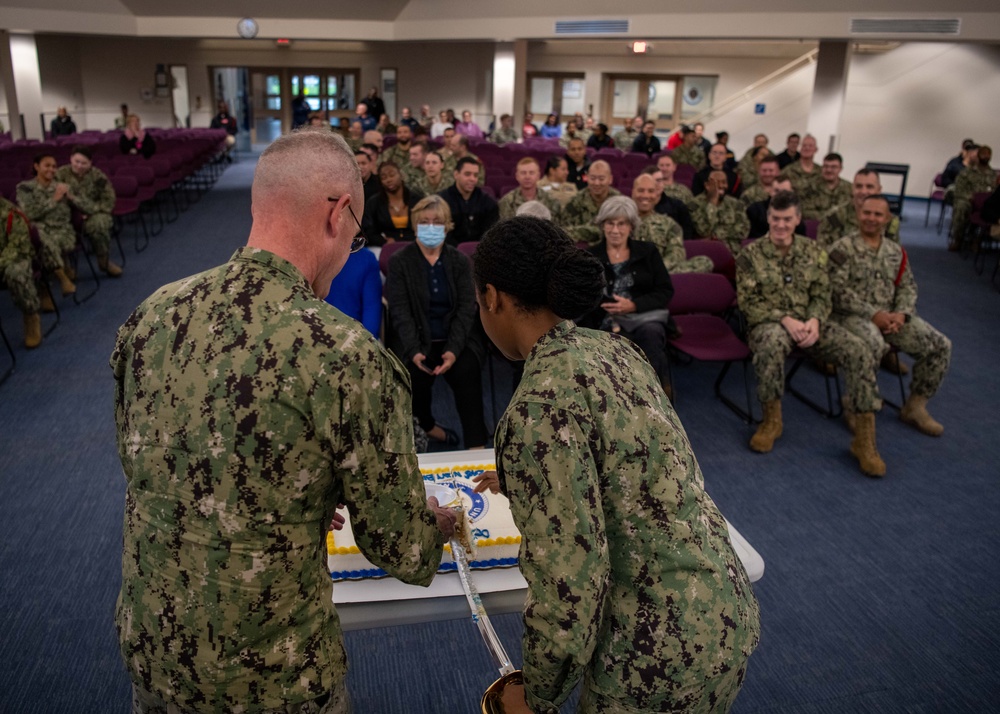 Recruit Training Command Commemorates the Navy’s 248th Birthday