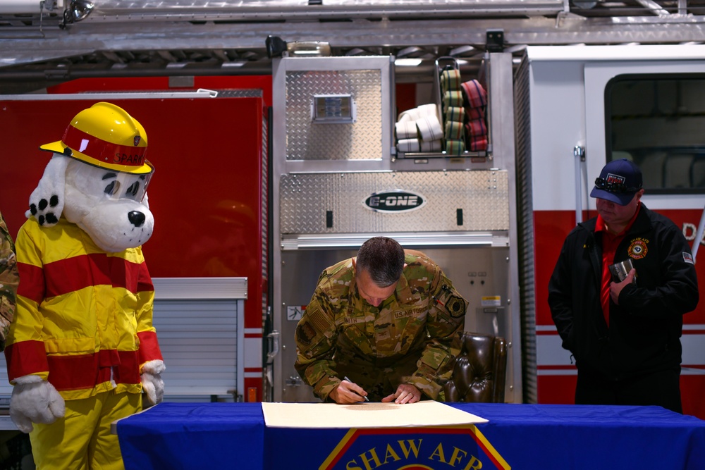 Fire Prevention Week highlights Cooking Safety with Team Shaw